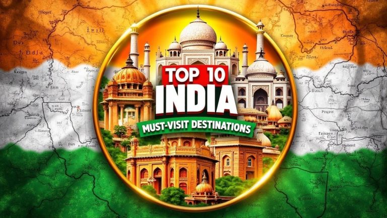 Top 10 Must-Visit Places in India 🇮🇳 | Unbelievable Beauty Awaits!